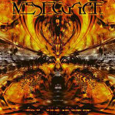 Meshuggah - Nothing (Red Opaque/Black Marbled V ryhmässä VINYYLI @ Bengans Skivbutik AB (4213762)