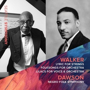 Dawson William L. Walker George - Walker: Lyric For Strings Folksong ryhmässä CD @ Bengans Skivbutik AB (4216746)