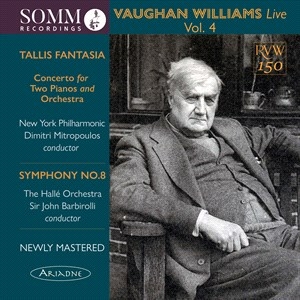 Vaughan Williams Ralph - Vaughan Williams Live, Vol. 4 ryhmässä CD @ Bengans Skivbutik AB (4216757)