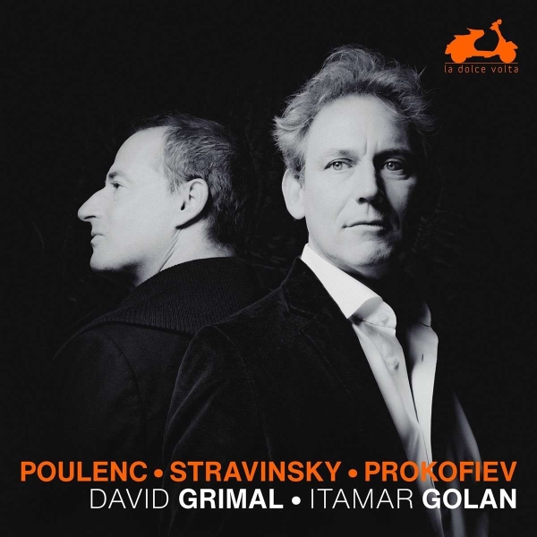 Grimal David Golan Itamar - Poulenc / Stravinsky / Prokoviev: S ryhmässä CD / Klassiskt @ Bengans Skivbutik AB (4216831)