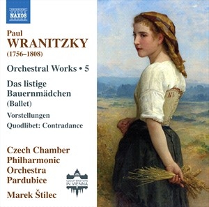Wranitzky Paul - Orchestral Works, Vol. 5 ryhmässä CD @ Bengans Skivbutik AB (4217218)