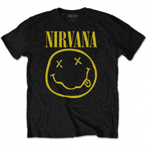Nirvana - Nirvana Kids T-Shirt: Yellow Smiley ryhmässä Minishops / Nirvana @ Bengans Skivbutik AB (4217894r)