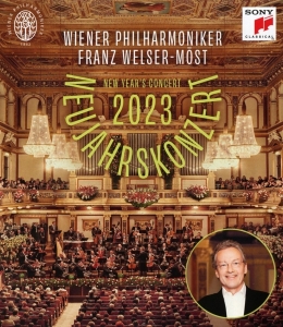 Welser-Möst Franz & Wiener Philharmoniker - Neujahrskonzert 2023 / New Year's Concert 2023 ryhmässä Musiikki / Musiikki Blu-Ray / Klassiskt @ Bengans Skivbutik AB (4219368)