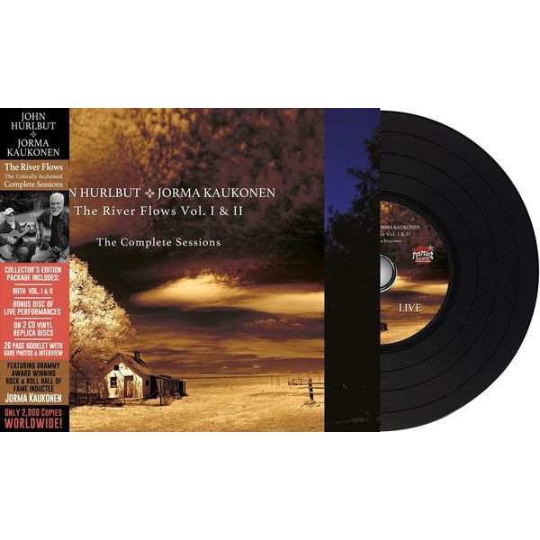 John & Jorma Kaukonen Hurlbut - River Flows ryhmässä CD / Pop-Rock @ Bengans Skivbutik AB (4220788)