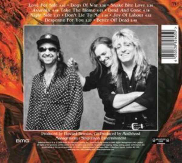 Motörhead - Snake Bite Love ryhmässä CD / Rock @ Bengans Skivbutik AB (4221319)