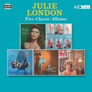 Julie London - Five Classic Albums ryhmässä Musiikki / Dual Disc / Jazz/Blues @ Bengans Skivbutik AB (4222058)
