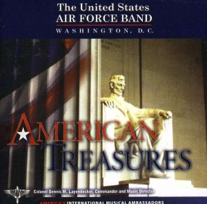 Us Air Force Concert Band - American Treasures ryhmässä CD @ Bengans Skivbutik AB (4222377)