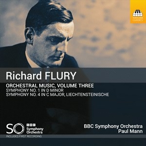 Flury Richard - Orchestral Music, Vol. 3 ryhmässä CD @ Bengans Skivbutik AB (4223618)