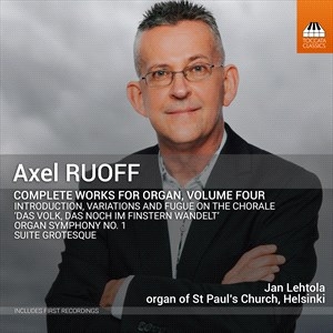 Ruoff Axel - Complete Works For Organ, Vol. 4 ryhmässä CD @ Bengans Skivbutik AB (4223621)