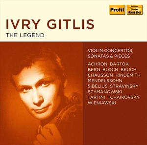 Various - Ivry Gitlis - The Legend (4Cd) ryhmässä CD @ Bengans Skivbutik AB (4223641)