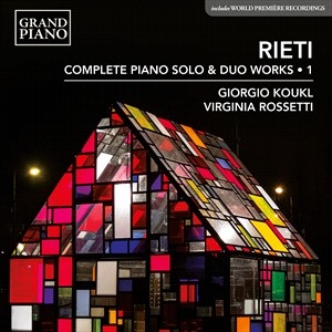 Rieti Vittorio - Complete Piano Solo & Duo Works, Vo ryhmässä CD @ Bengans Skivbutik AB (4223649)