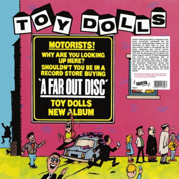 Toy Dolls - A Far Out Disc (Pink Vinyl Lp) ryhmässä VINYYLI @ Bengans Skivbutik AB (4223729)