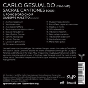 Il Pomo D'oro - Gesualdo: Sacrae Cantiones ryhmässä CD @ Bengans Skivbutik AB (4224894)