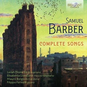 Barber Samuel - Complete Songs (3Cd) ryhmässä CD @ Bengans Skivbutik AB (4225754)