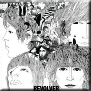 The Beatles - FRIDGE MAGNET: REVOLVER ryhmässä Minishops / Beatles @ Bengans Skivbutik AB (4225940)
