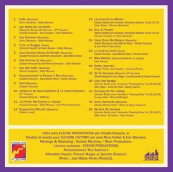 Francois Claude - Le Coffret 45Eme Anniversaire - Special Disques Fleche ryhmässä CD / Pop @ Bengans Skivbutik AB (4227128)
