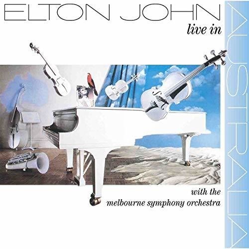 Elton John - Live In Australia (2Lp) ryhmässä VINYYLI / Pop @ Bengans Skivbutik AB (4227191)