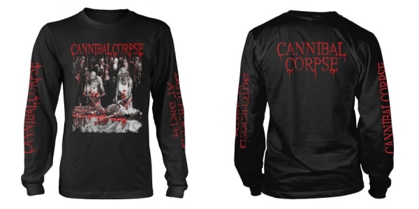 Cannibal Corpse - L/S Butchered At Birth (M) ryhmässä BW-T-shirts @ Bengans Skivbutik AB (4230370)