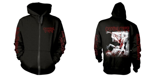 Cannibal Corpse - Zip-Hood - Tomb Of The Mutilated (X ryhmässä MERCH / Vaatteet / Hupparit @ Bengans Skivbutik AB (4231169)