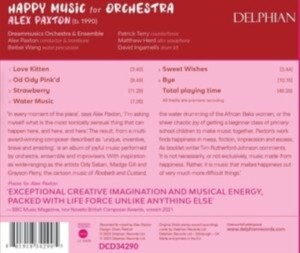 Dreammusics Orchestra - Alex Paxton: Happy Music For Orches ryhmässä CD @ Bengans Skivbutik AB (4232426)