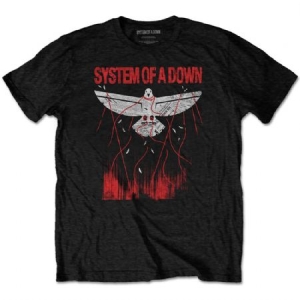 System Of A Down - Unisex T-Shirt: Dove Overcome ryhmässä MERCH @ Bengans Skivbutik AB (4233843r)