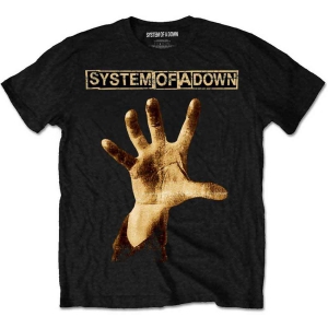 System Of A Down - Hand Uni Bl T-Shirt  (M) ryhmässä -Start Tshirt @ Bengans Skivbutik AB (4235509)