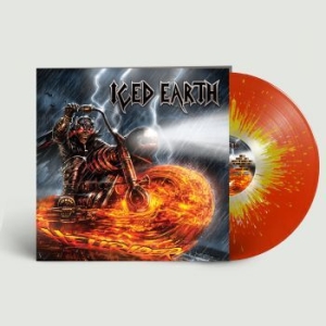 Iced Earth - Hellrider (Ltd. Orange/Yellow/Silve ryhmässä VINYYLI @ Bengans Skivbutik AB (4239791)