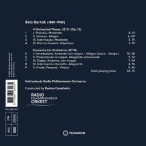 Bartok Bela - Concerto For Orchestra ryhmässä CD @ Bengans Skivbutik AB (4242379)