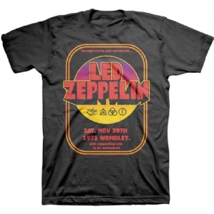 Led Zeppelin - Unisex T-Shirt: 1971 Wembley (L) ryhmässä Minishops / Led Zeppelin @ Bengans Skivbutik AB (4243609)