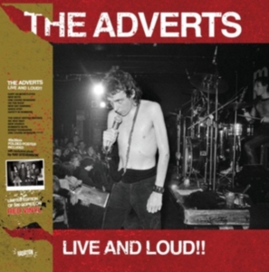 Adverts - Live & Loud!! ryhmässä VINYYLI @ Bengans Skivbutik AB (4244923)