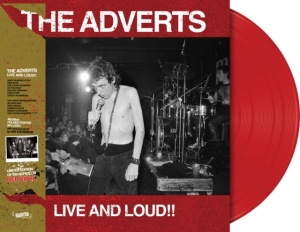 Adverts The - Live & Loud (Coloured Vinyl Lp) ryhmässä VINYYLI @ Bengans Skivbutik AB (4244923)