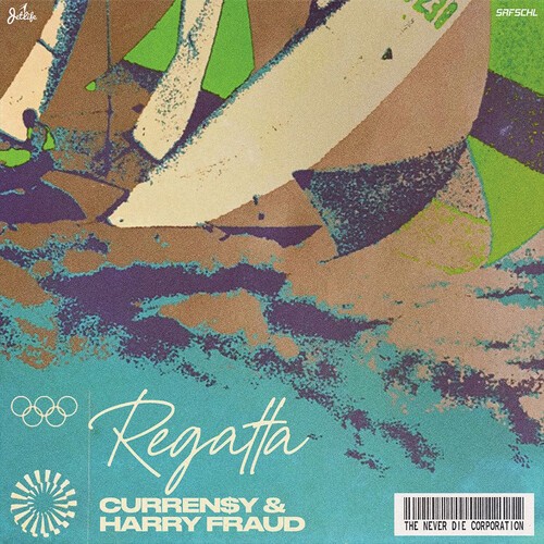 CURREN$Y & HARRY FRAUD - REGATTA ryhmässä VINYYLI / Hip Hop @ Bengans Skivbutik AB (4247408)