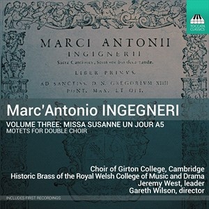 Ingegneri Marc' Antonio - Missa Susanne Un Jour A5, Vol. 3 ryhmässä CD @ Bengans Skivbutik AB (4248689)