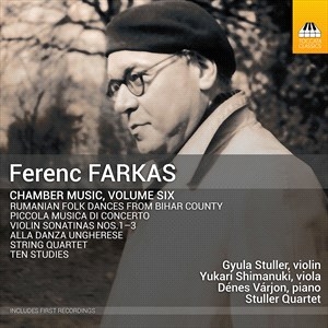 Farkas Ferenc - Chamber Music, Vol. 6 ryhmässä CD @ Bengans Skivbutik AB (4248690)