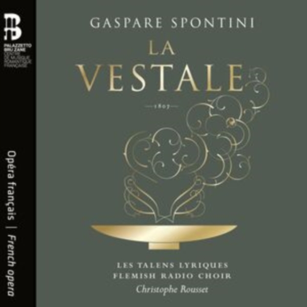 Spontini Gaspare - La Vestale ryhmässä CD / Myydyimmät @ Bengans Skivbutik AB (4248766)