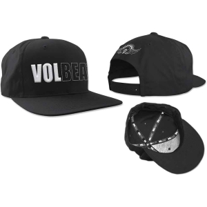 Volbeat - Logo Bl Snapback C ryhmässä Minishops / Volbeat @ Bengans Skivbutik AB (4250244)