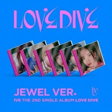 IVE - 2nd Single (LOVE DIVE) Jewel Ver Limited ryhmässä Minishops / K-Pop Minishops / IVE @ Bengans Skivbutik AB (4250471)