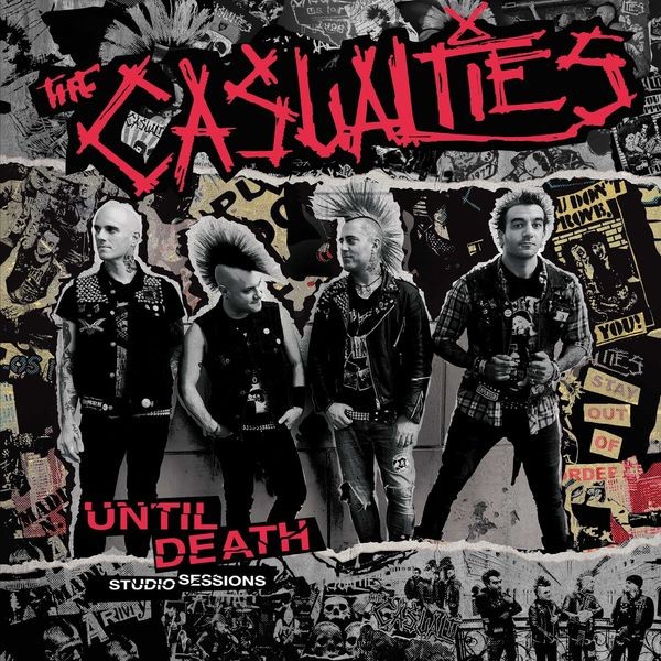 The Casualties - Until Death - Studio Sessions ryhmässä VINYYLI / Hårdrock @ Bengans Skivbutik AB (4250941)