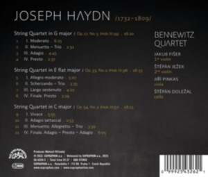 Haydn Joseph - J. Haydn: String Quartets ryhmässä CD @ Bengans Skivbutik AB (4255662)