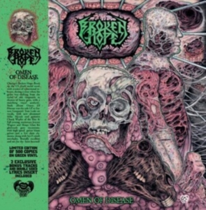 Broken Hope - Omen Of Disease (Green Vinyl) ryhmässä VINYYLI @ Bengans Skivbutik AB (4256829)