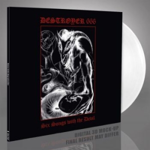 Destroyer 666 - Six Songs With The Devil (White Vin ryhmässä VINYYLI @ Bengans Skivbutik AB (4257986)