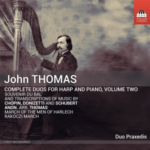 Thomas John - Complete Duos For Harp & Piano, Vol ryhmässä CD @ Bengans Skivbutik AB (4258203)