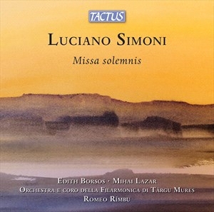 Simoni Luciano - Simoni: Missa Solemnis ryhmässä CD @ Bengans Skivbutik AB (4258430)
