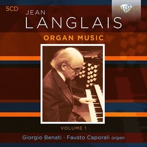 Langlais Jean - Organ Music, Vol. 1 (5Cd) ryhmässä CD @ Bengans Skivbutik AB (4261318)