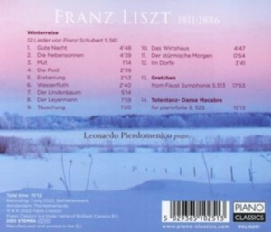 Leonardo Pierdomenico - Liszt: Winterreise (After Schubert) ryhmässä CD @ Bengans Skivbutik AB (4261635)