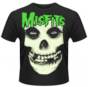 Misfits - T/S Glow Jurek Skull (Xl) ryhmässä Minishops / Misfits @ Bengans Skivbutik AB (4262917)