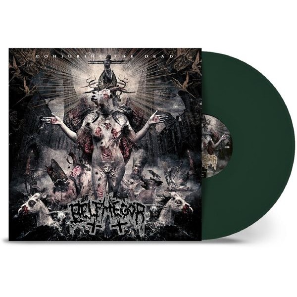 Belphegor - Conjuring The Dead(Dark Green) ryhmässä VINYYLI / Hårdrock/ Heavy metal @ Bengans Skivbutik AB (4264742)