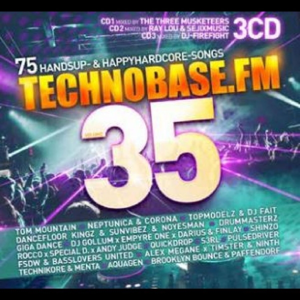 Various Artists - Technobase.Fm Vol. 35 ryhmässä CD / Myydyimmät @ Bengans Skivbutik AB (4265419)