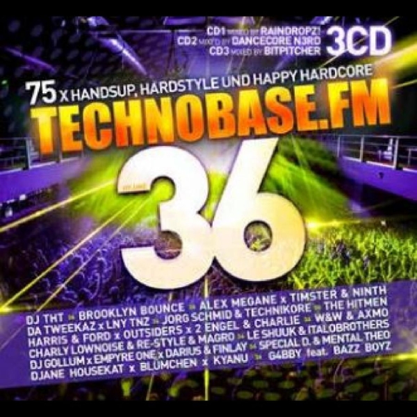 Various Artists - Technobase.Fm Vol. 36 ryhmässä CD / Myydyimmät @ Bengans Skivbutik AB (4265434)