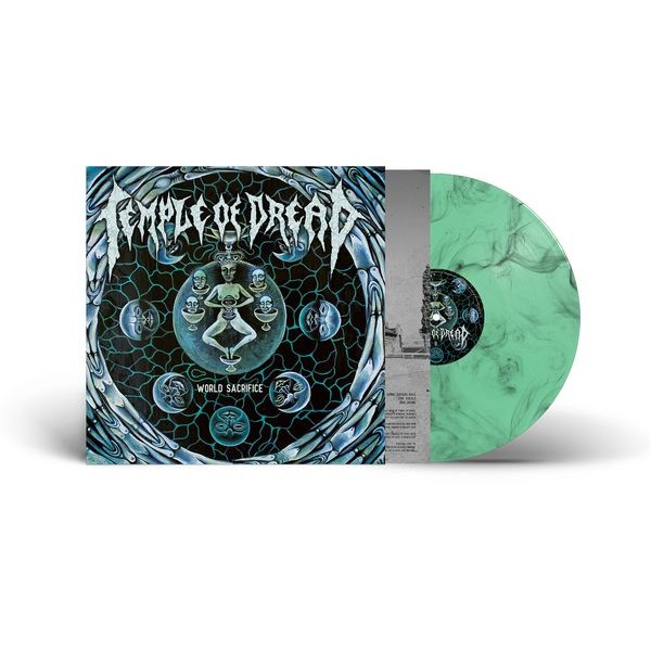 Temple Of Dread - World Sacrifice (Marbled Vinyl Lp) ryhmässä VINYYLI / Hårdrock/ Heavy metal @ Bengans Skivbutik AB (4266648)